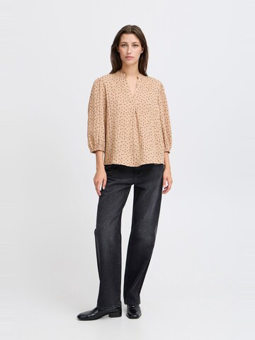 b.young - Blusa 'Ibow' en marrón