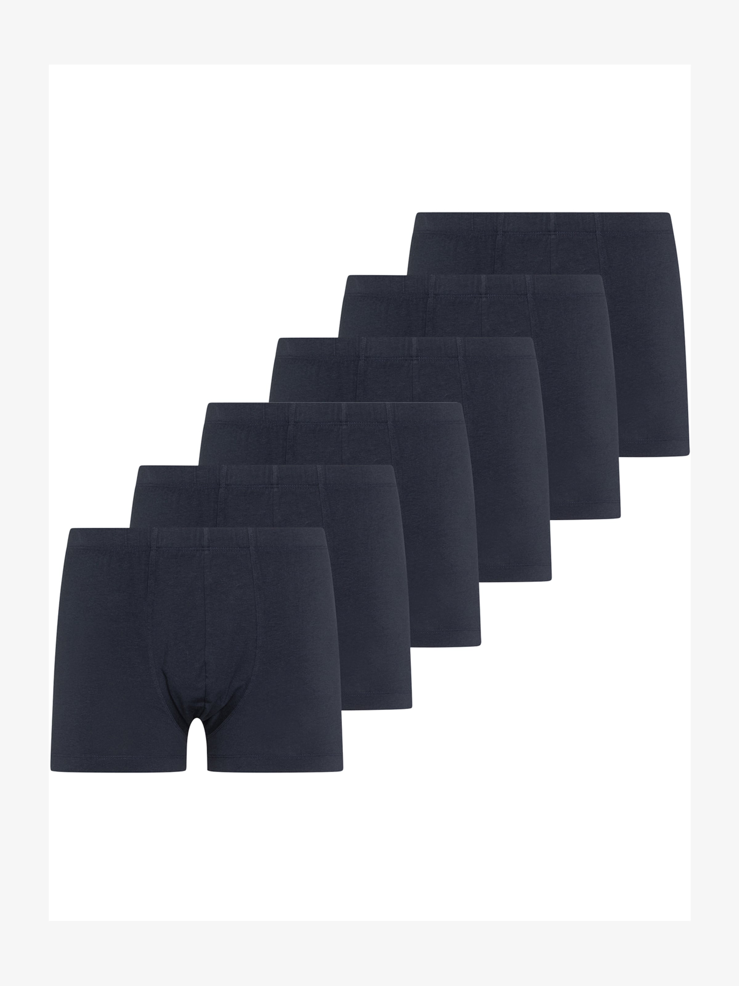 SCHIESSER Trunk ' UNCOVER Cotton ' in Blau: Vorderseite