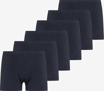 SCHIESSER Boxershorts ' UNCOVER Cotton ' in Blauw: voorkant