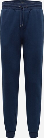 River Island Tapered Broek in Blauw: voorkant