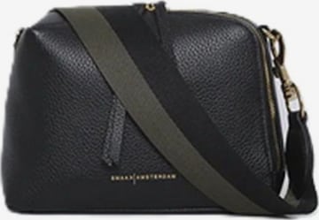 Smaak Schultertasche 'BLAKE' in Schwarz: Vorderseite