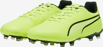 Chaussure de foot 'King Match' PUMA en vert