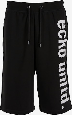 Pantalon Ecko Unlimited en noir : devant
