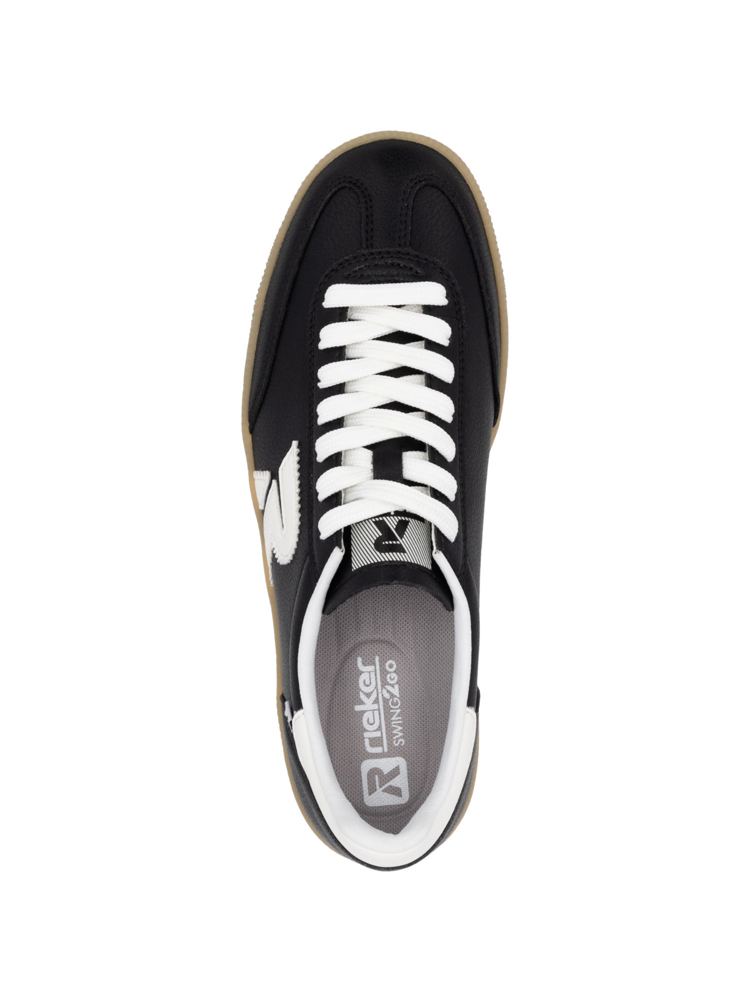 Rieker Sport Sneaker in Schwarz