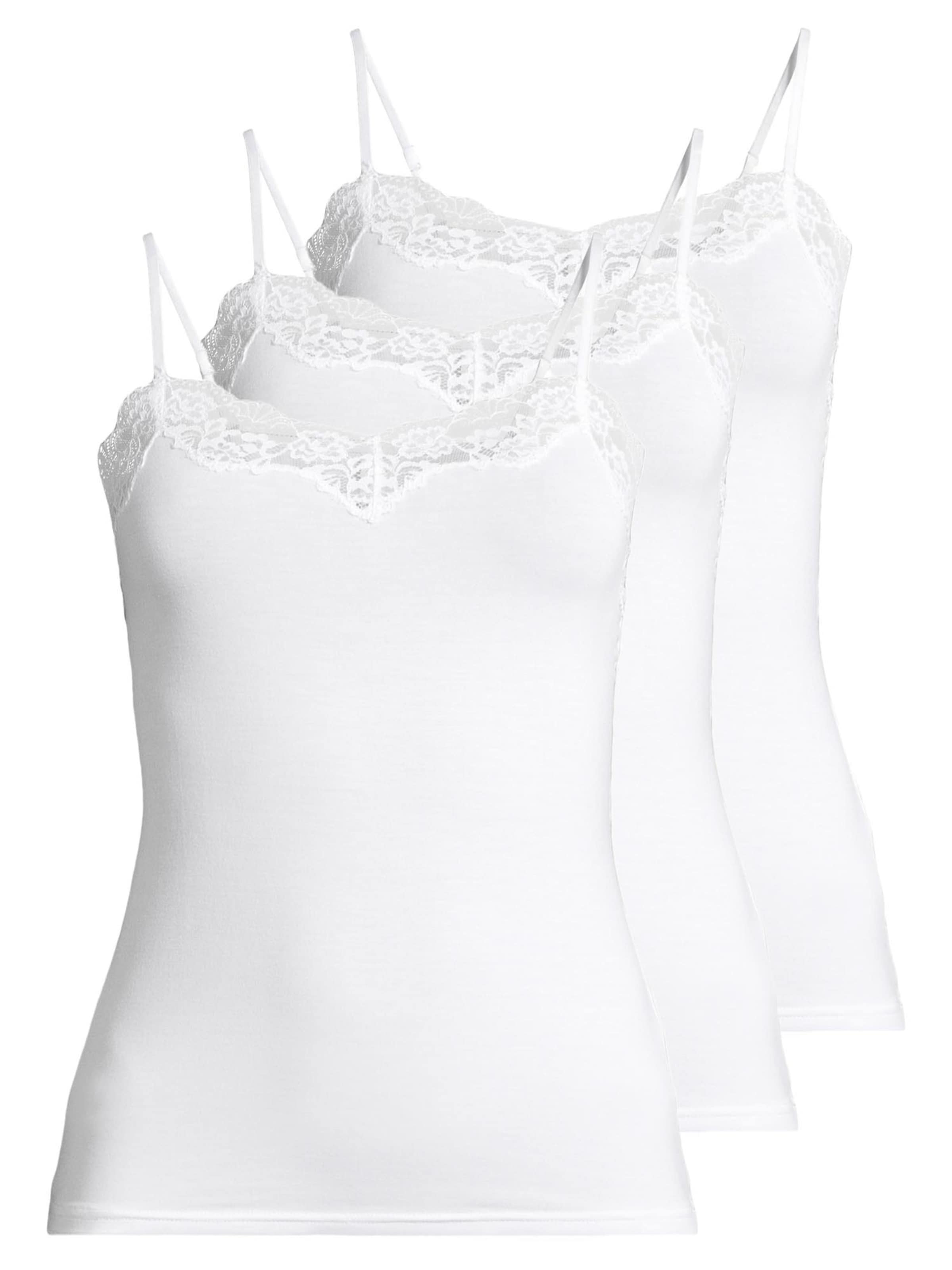 Nina von C. Undershirt 'Romance' in White, Item view