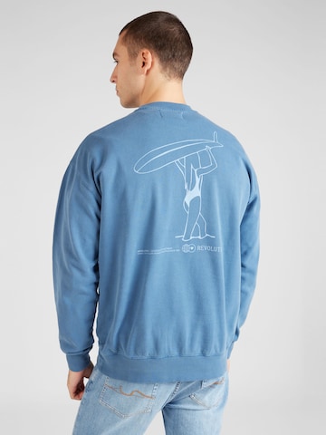 Sweat-shirt Revolution en bleu