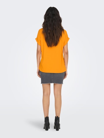 ONLY - Camisa 'Moster' em laranja