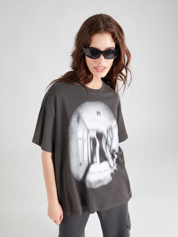 WEEKDAY T-Shirt 'Emy' in Grau