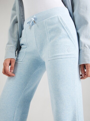 Evazați Pantaloni 'LAYLA' de la Juicy Couture pe albastru