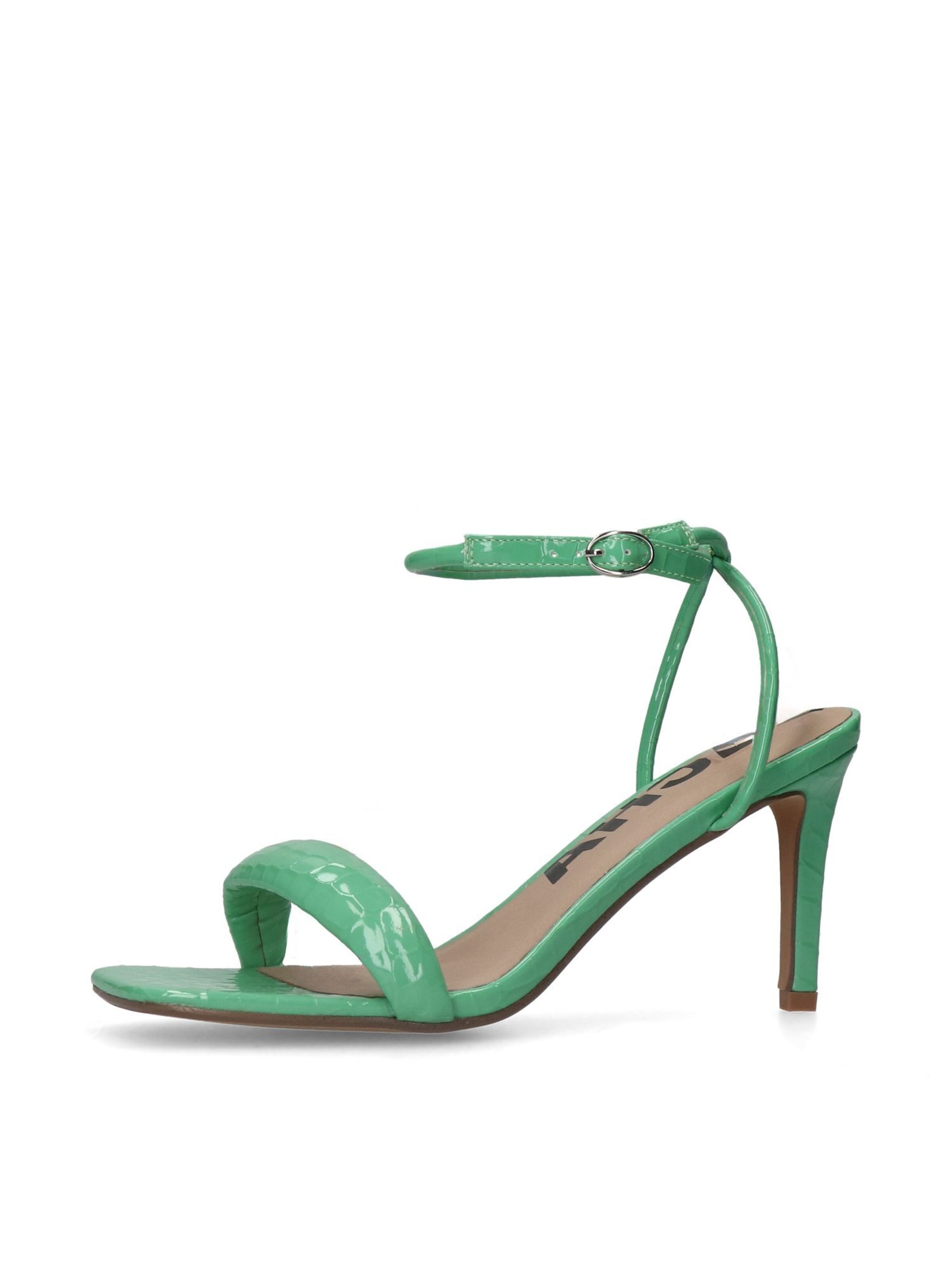 SACHA Strap Sandals in Green, Item view