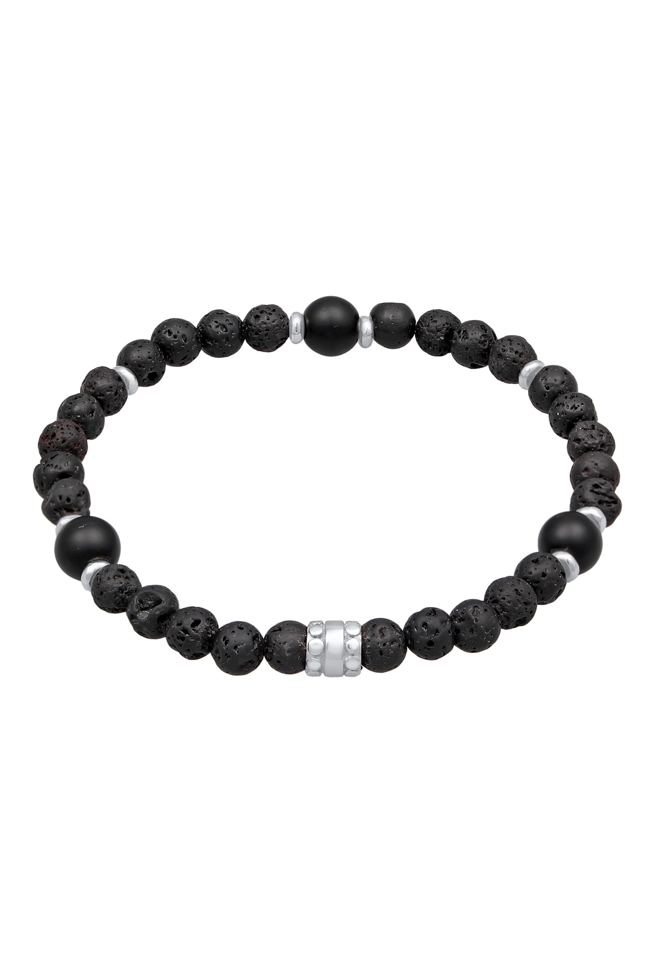 Bracelet 'Onyx' KUZZOI en noir : devant