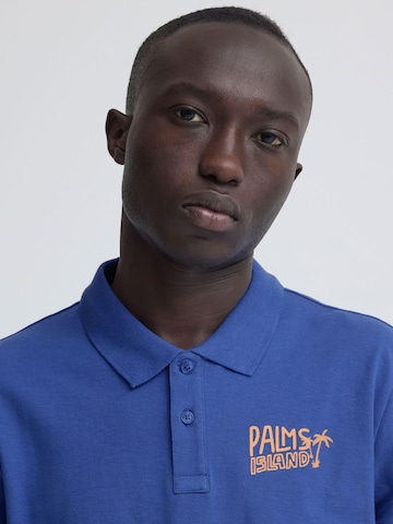 BLEND Shirt ' BHMaille Polo ' in Blauw