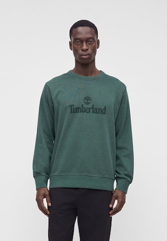 TIMBERLAND Mikina – zelená: přední strana