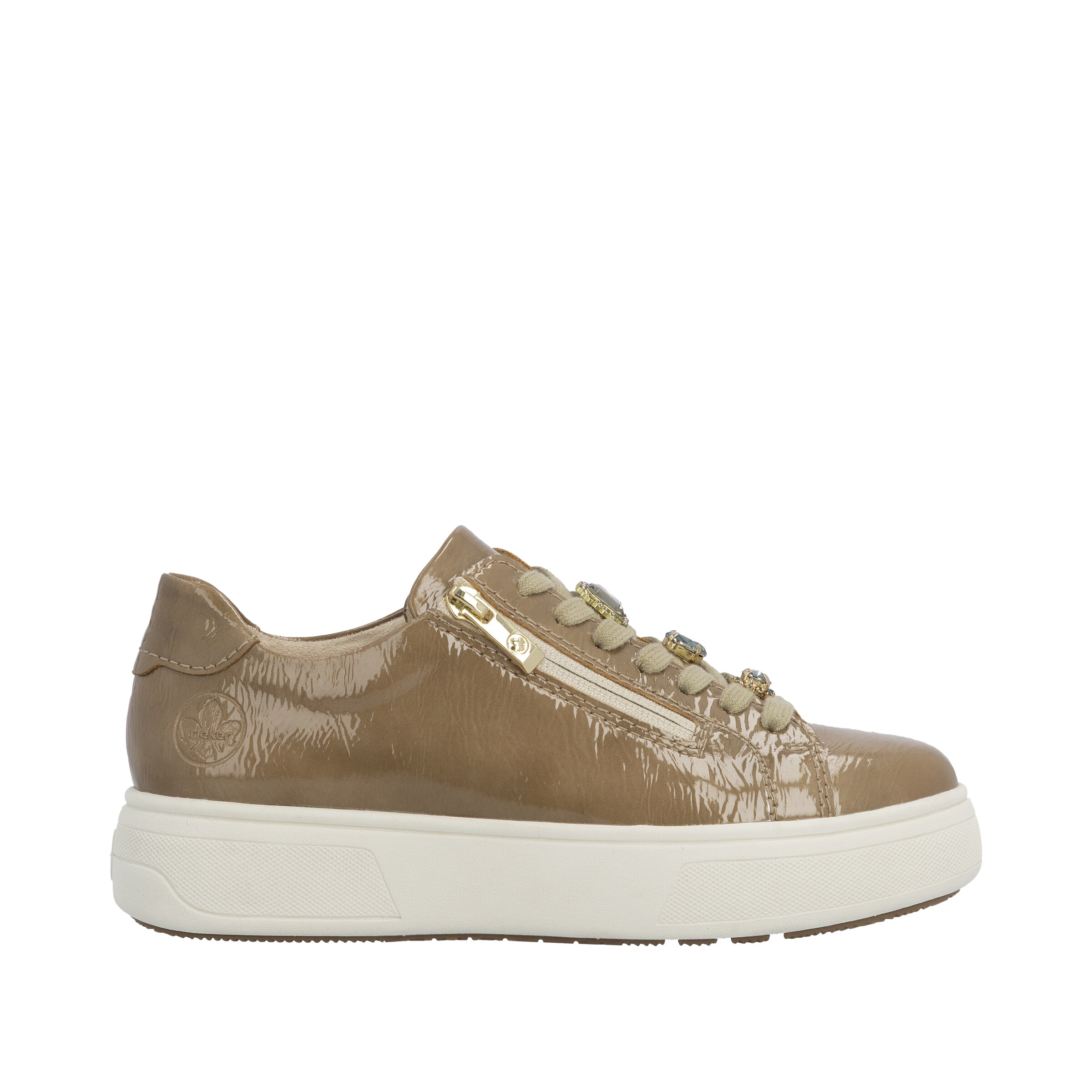 Baskets basses Rieker en beige