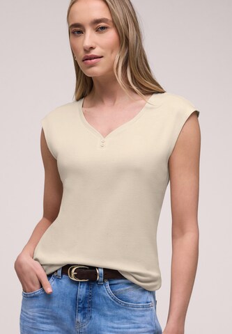 STREET ONE Shirt in Beige: front