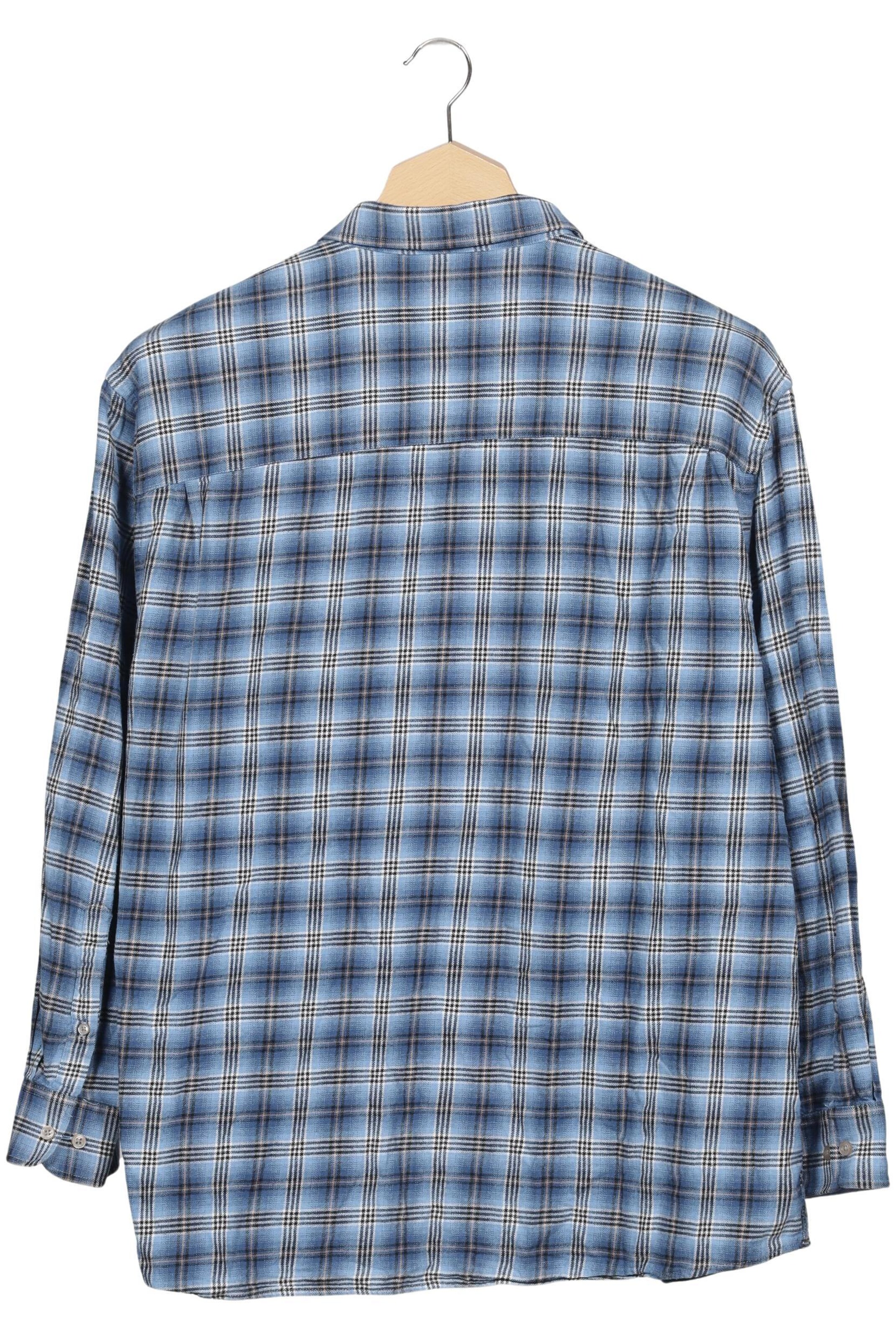BABISTA Button Up Shirt in XXXL in Blue