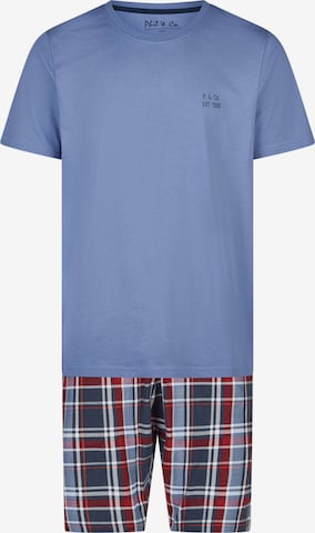 Pyjama court ' Classics ' Phil & Co. Berlin en bleu : devant