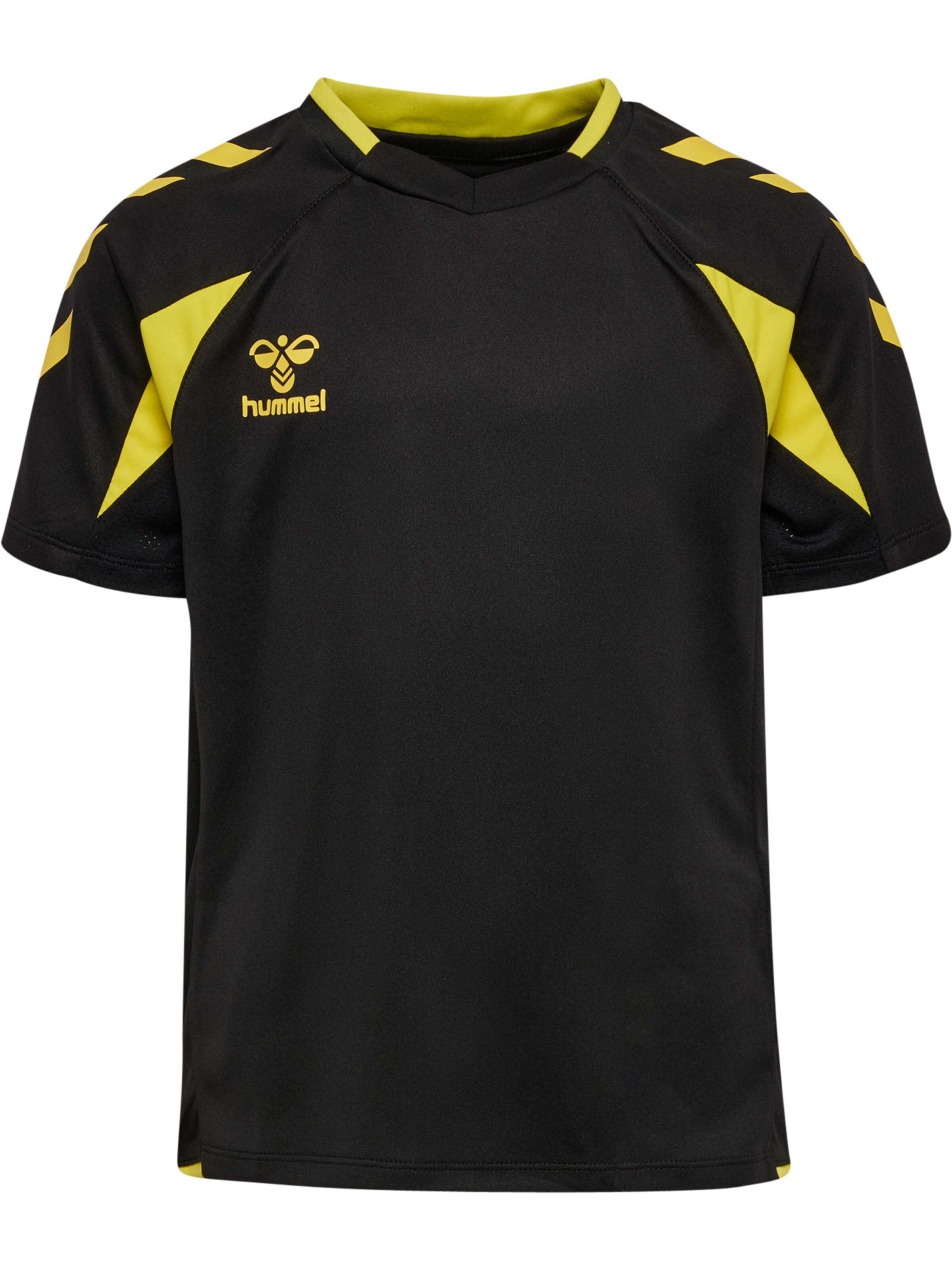 T-Shirt fonctionnel Hummel en noir : devant