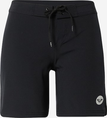 juoda ROXY Maudymosi šortai: priekis