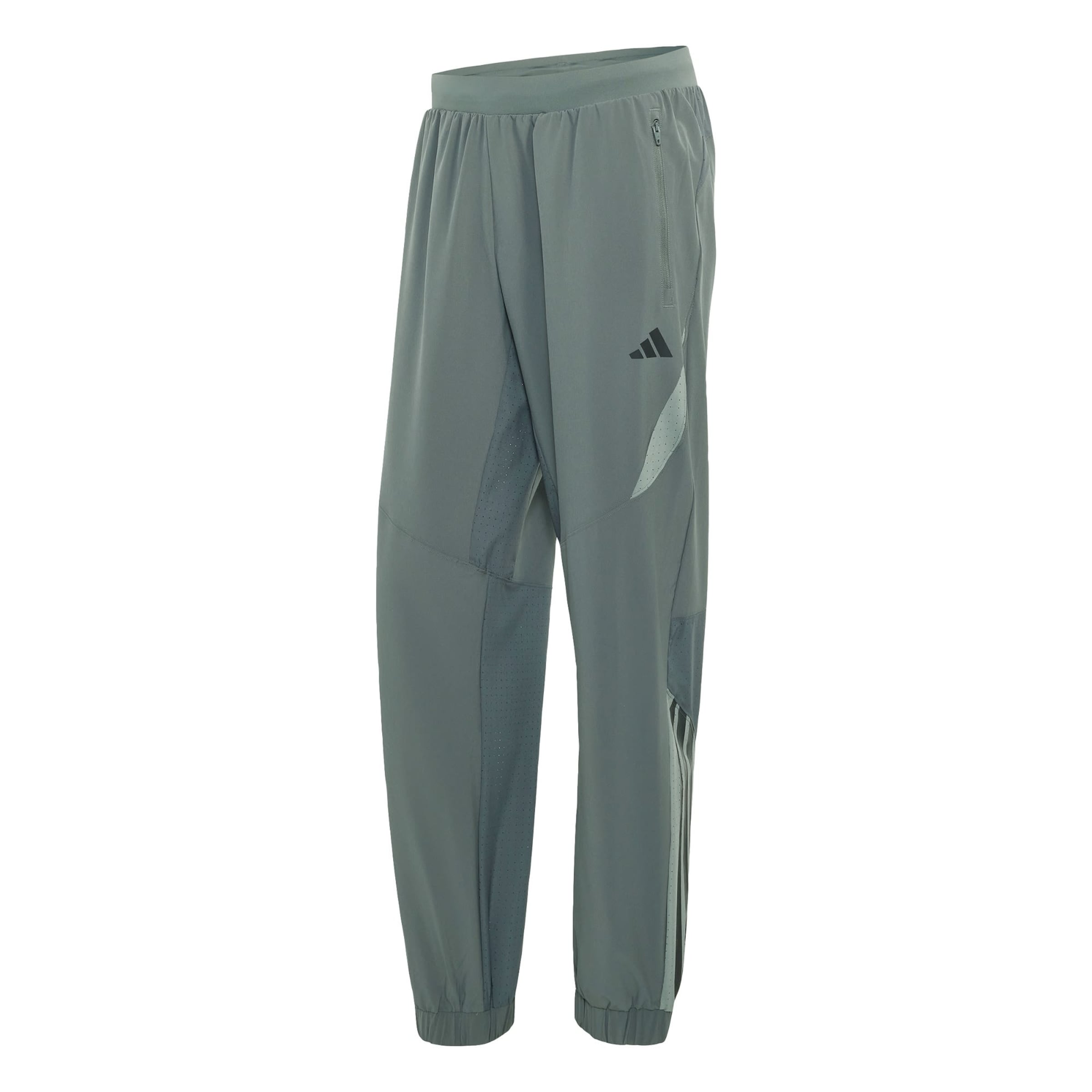 ADIDAS PERFORMANCE Regular Sportbroek 'Essentials' in Groen: voorkant