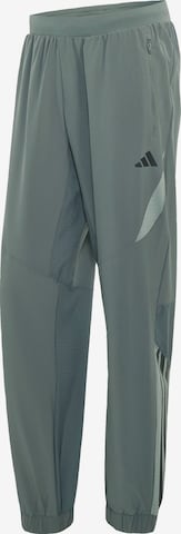 ADIDAS PERFORMANCE Regular Sportbroek 'Essentials' in Groen: voorkant