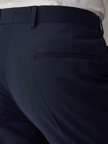 STRELLSON Slimfit Pantalon 'Madden' in Blauw