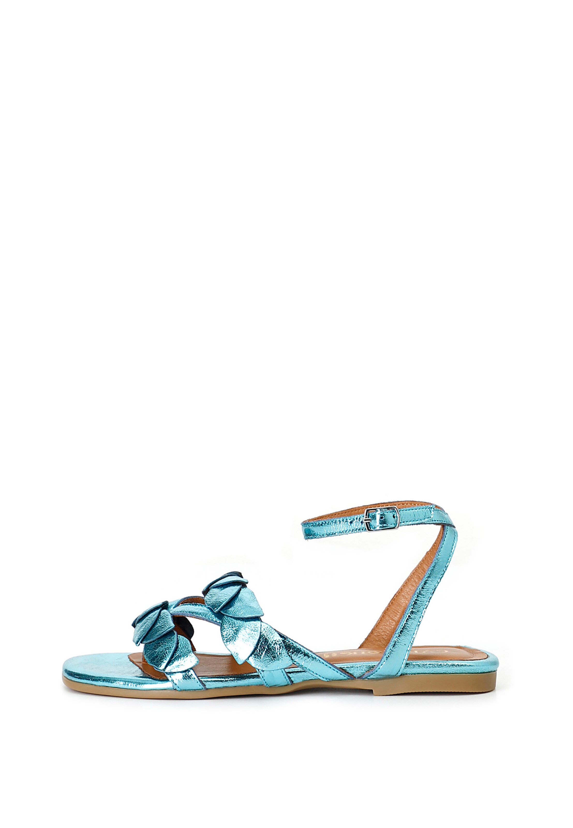 Sandalo di CAFè NOIR in blu: frontale