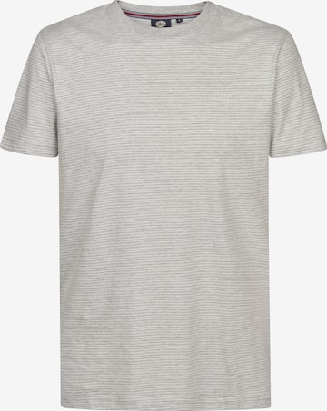 Petrol Industries Shirt 'Hierro' in Grijs: voorkant