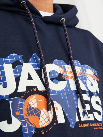 JACK & JONES Sweatshirt 'Dust' i blå