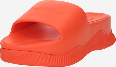 Calvin Klein Mule en rouge, Vue avec produit