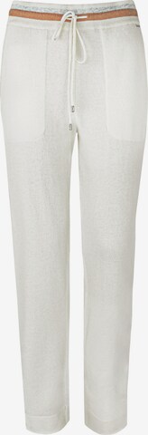 Marc & André Regular Pants 'TINDED AVENUES' in White: front