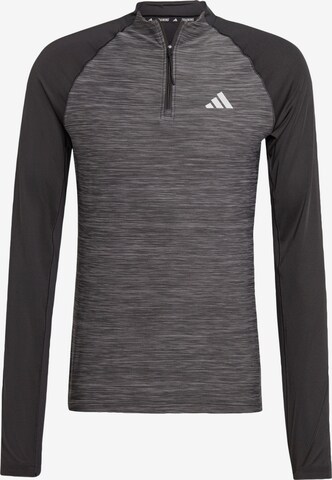 ADIDAS PERFORMANCE Performance Shirt 'GYM+' in Black: front