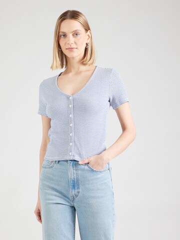 LEVI'S ® Strickjacke 'MUSE' in Blau: Vorderseite