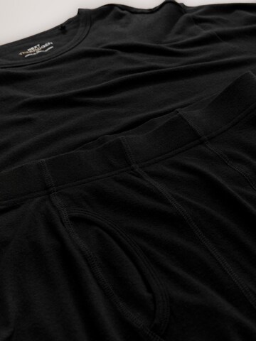 NextDuga pidžama - crna boja