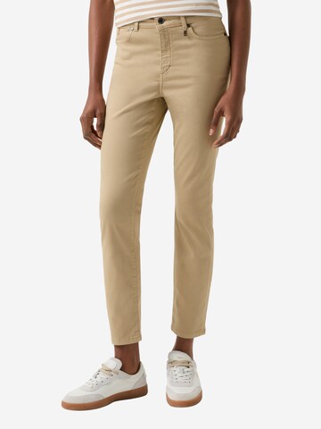 BOGNER Slimfit Hose 'Julie' in Beige: Vorderseite