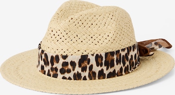 Marie Lund Fedora in Beige: Vorderseite