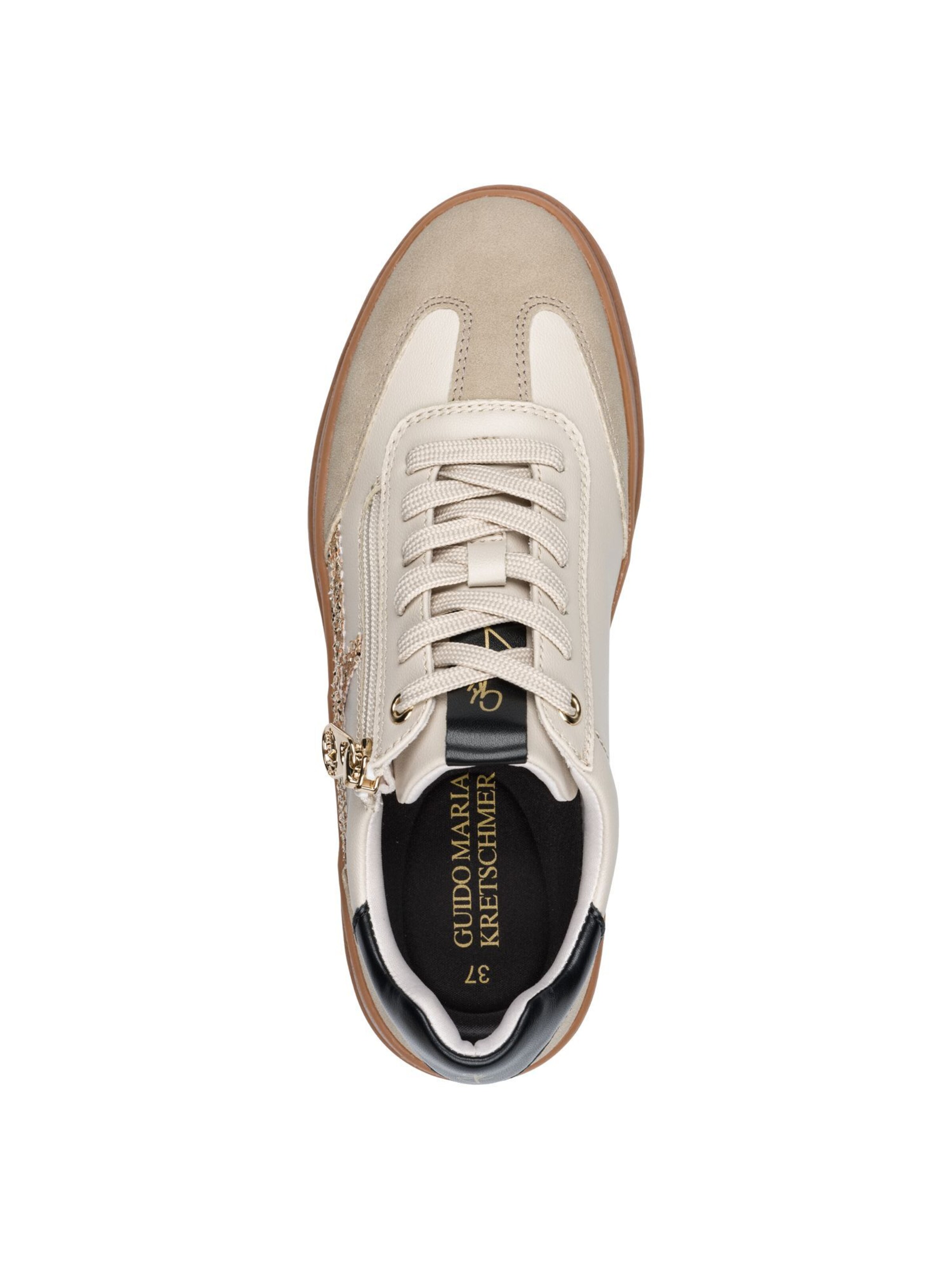 MARCO TOZZI Sneakers laag in Beige