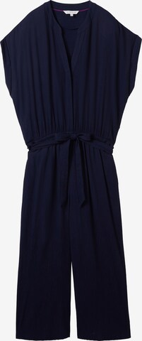 TOM TAILOR Jumpsuit in Blau: predná strana