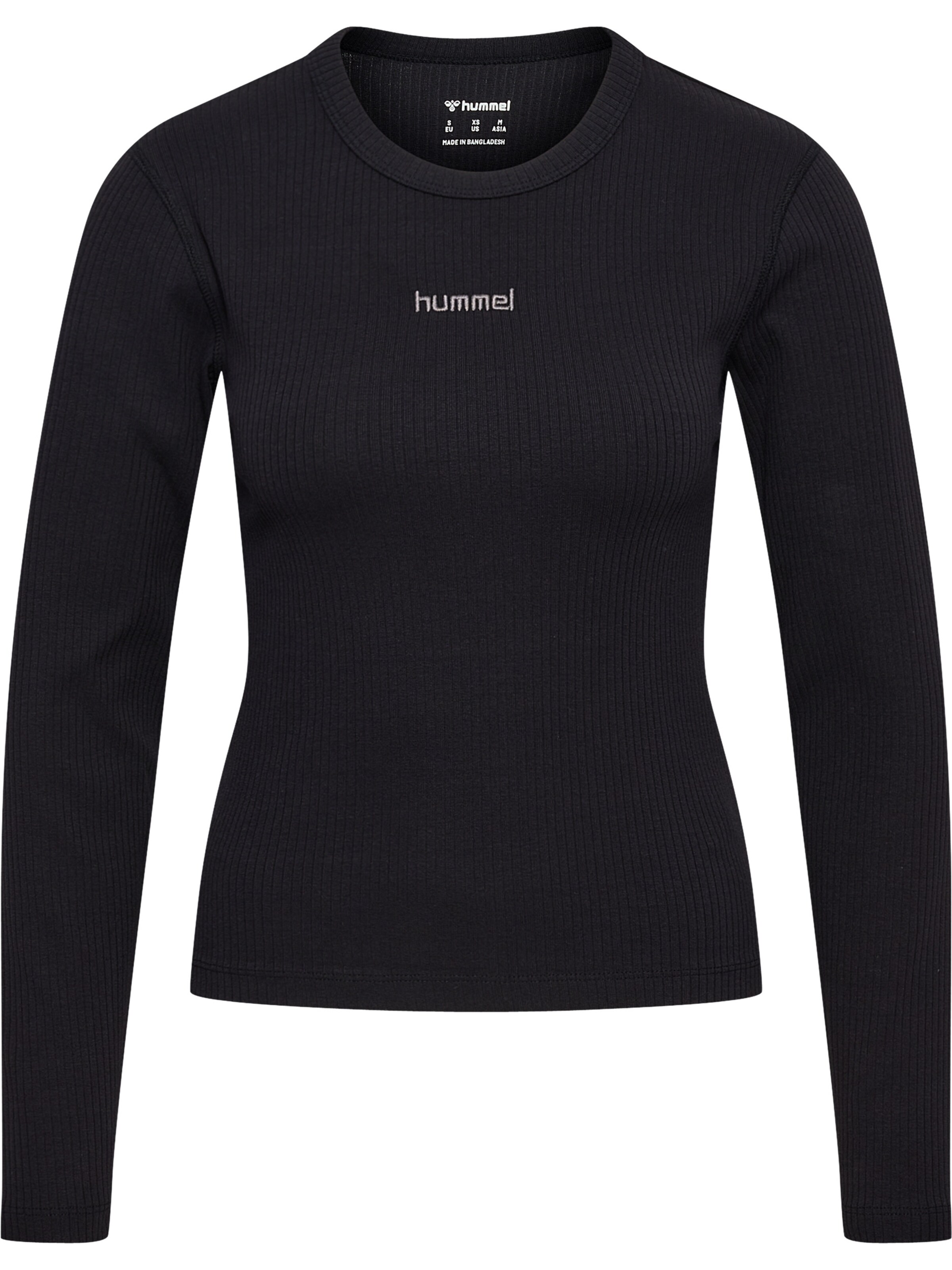 Hummel T-shirt in Schwarz: Vorderseite