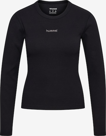 Hummel T-shirt in Schwarz: Vorderseite