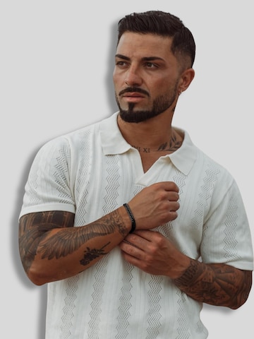 SERASAR Armband 'Cuban' in Zwart