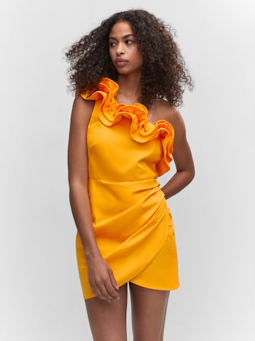 MANGO Cocktail Dress 'Honey' in Orange: front