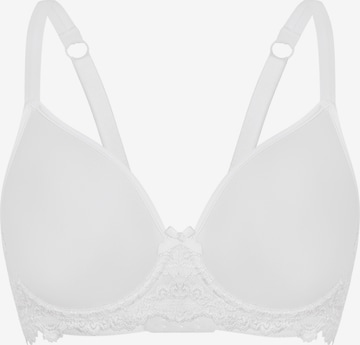 Invisible Soutien-gorge 'CLASSIC LACE' sassa en blanc : devant