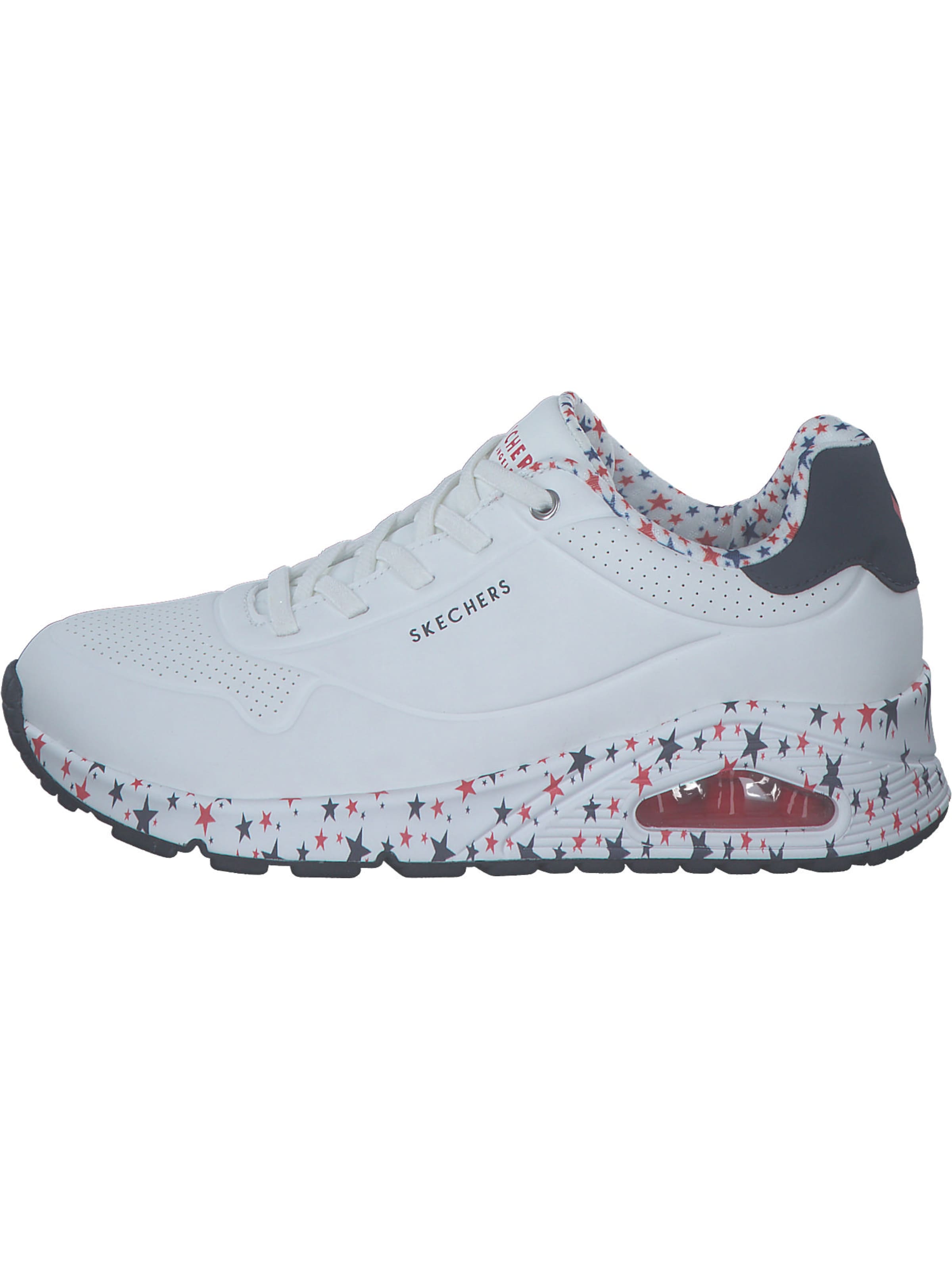 Baskets basses SKECHERS en blanc