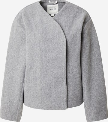 Monki Between-season jacket in Grey: front