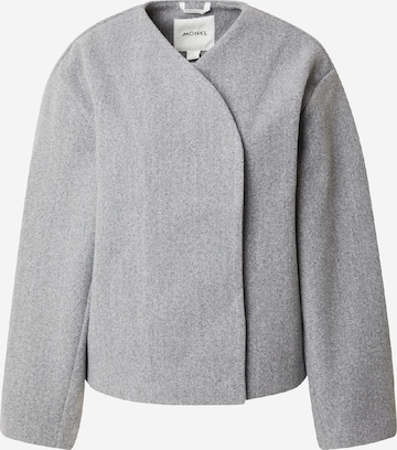 Monki Between-Season Jacket in Grey: front