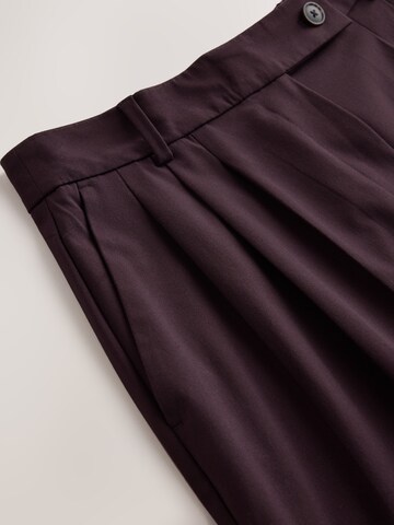 Next Wide leg Pleat-front trousers in Red