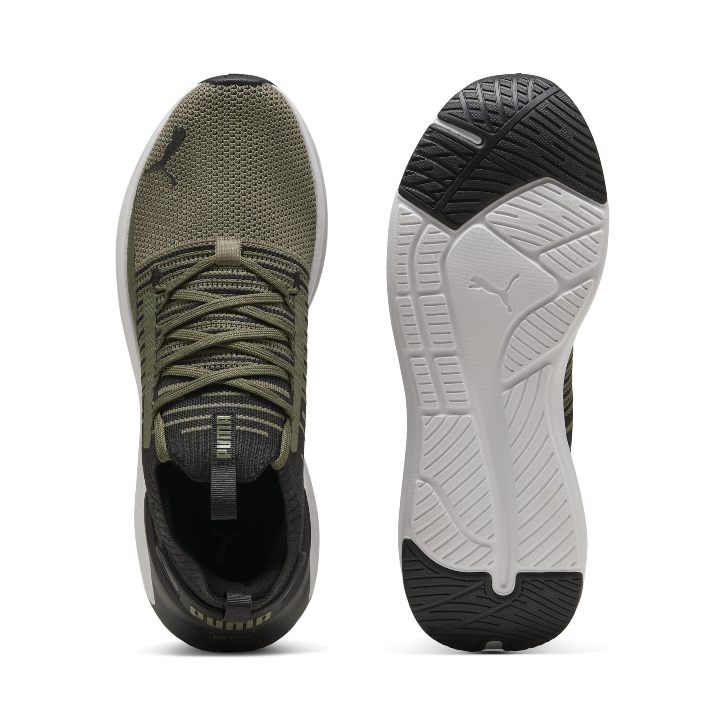 PUMA Laufschuh 'Softride Symmetry Fuzion' in Grün