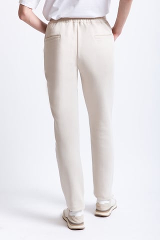 UNIQVIBE Regular Pleat-front trousers in Beige