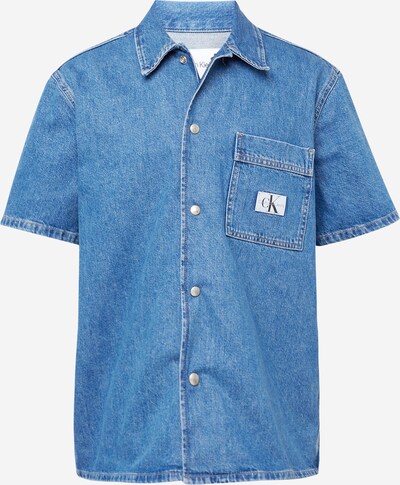 Calvin Klein Jeans Skjorte 'CAMP DENIM SHIRT' i blue denim, Produktvisning